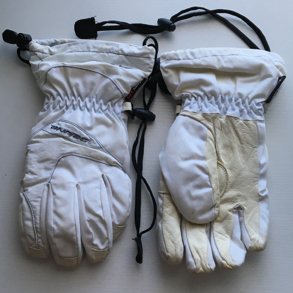 DAKINE Sequoia White Snowboard Gloves Size S 104